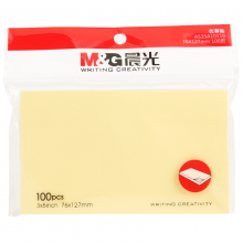 晨光(M&G)YS-05文具100页便利贴 粘性便签纸留言贴127*76mm记事贴优事贴便签本子单本装