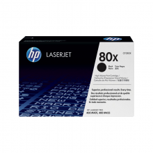惠普（HP）CF280X 高容量黑色硒鼓 80X (适用400 M401/425机型)约6900页