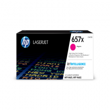 惠普（HP）CF470x/657x硒鼓适用M681/M682打印机CF473X品红硒鼓657X（约23000页）