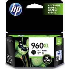 惠普（HP）CZ666AA HP 960XL 超大号黑色墨盒 （适用HPOfficejetPro3610/3620黑白多功能一体机系列）