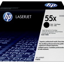 惠普HP 55X 高收益黑色原裝 LaserJet 硒鼓