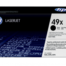 惠普HP 49X 高收益黑色原裝 LaserJet 硒鼓（OS）