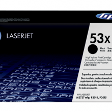 惠普HP 53X 高收益黑色原裝 LaserJet 硒鼓(OS)