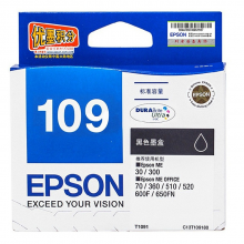 爱普生 T1091 原装墨盒  (单位:只) 黑色
