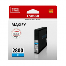 佳能 PGI-2800C 原装墨盒  (单位:盒) 青