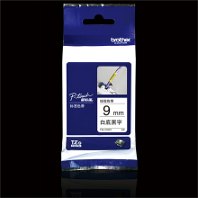 兄弟 TZe-FX221 原装色带 白底/黑字 (单位:卷) 黑色