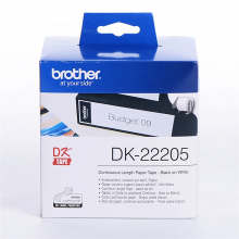 兄弟 DK-22205 标签机色带 白底/黑字 (单位:卷)