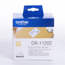 兄弟 DK-11202 标签机色带 62mm*100mm白底/黑字(纸质300张) (单位:卷)