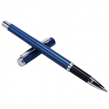 得力 S82 金属签字笔中性笔水笔 0.5mm (单位:支) 黑色