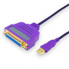 金佳佰业 USB/DB25F 并口线 1.8M (单位:根)