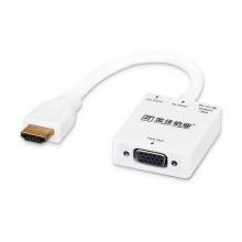金佳佰业 HDMI/VGA迷你 母头(带芯片)VGA转接线 0.25M (单位:个)