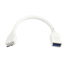 金佳佰业 AF/microB OTG线USB3.0 0.2M (单位:根) 白色