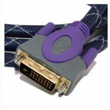 金佳佰业 DVI24+1/DVI24+1 转接头双网双环 5M (单位:个)