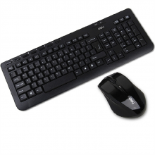 得力 3729 电脑键盘 无线键盘+无线鼠标 （单位：套） 黑色