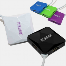 金佳佰业 水立方 USB-HUBUSB集线器 0.6M (单位:卡) 白色