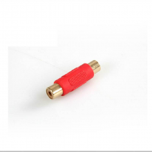 秋叶原 Q-308 音频转接头 莲花母座转莲花母座24K镀金插头 (单位:只)