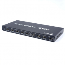 联刀 D130103 HDMI分配器1/2  (单位:个) 黑色