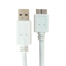 酷比客 LCCPUSB3AMCWH USB3.0硬盘线 2M (单位:根) 白色