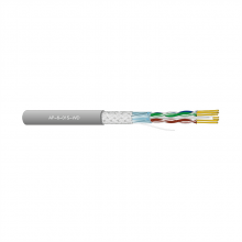 爱谱华顿AP-6-01S-WD六类4对STP低烟无卤双屏蔽电缆305米/箱(箱)