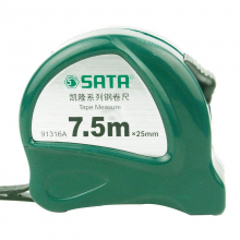 世达 SATA-91316A 凯隆系列钢卷尺 7.5M*25mm (单位:把)