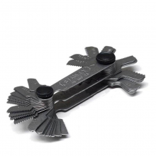 史丹利 36-166-23 螺纹规布线工具 52片公制60°螺纹0.25-6.00mm/惠氏螺纹4-62TPI (单位:个)