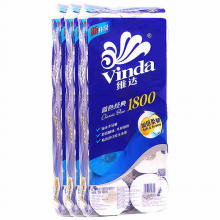 维达 V4028 180克三层卷纸小卷纸 138mmｘ108mm (单位:提)