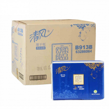 清风 B913B（NEW） 擦手纸 225*230mm150张/包20包/箱 (单位：箱)
