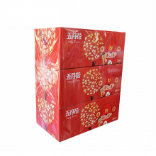 五月花 A19613S 抽盒装抽纸 3盒/提 (单位：提)