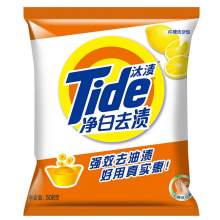 汰渍 净白去渍柠檬清新型洗衣粉 508g (单位:包)