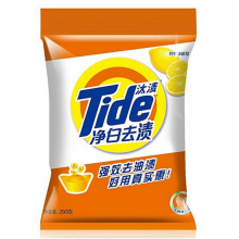 汰渍  净白去渍柠檬清新型洗衣粉 260g (单位:包)