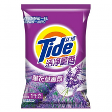 汰渍 净薰衣草香氛洗衣粉 1kg (单位:袋)