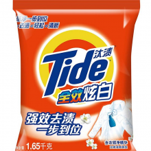 汰渍全效炫白加衣领净精华洗衣粉1.65千克(袋)