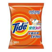汰渍300g全效360度洗衣粉洁雅百合香型（袋） 洗衣粉