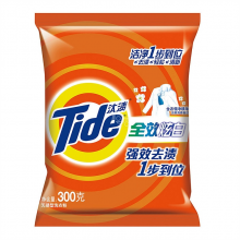 汰渍300g全效炫白加衣领净精华洗衣粉（袋） 洗衣粉