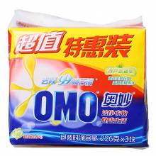 奥妙  99超效洗衣皂 226g*3 （单位：块）