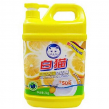 白猫 高效去油洗洁精 2KG (单位：瓶)