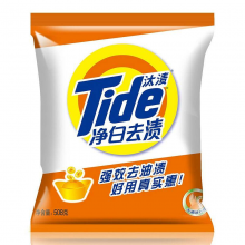汰渍 508g 净白去渍洗衣粉 (单位：袋）
