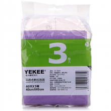 宜洁 Y-9880 四折平底垃圾袋 40cm*45cm*3 （单位：包）