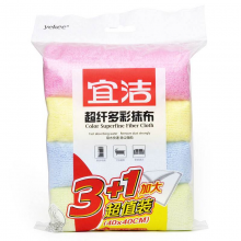 宜洁 Y-9763 抹布4片装 （单位：包）