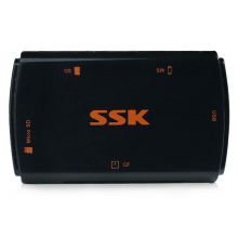 飚王 SCRM059 多合一多功能存储卡读卡器USB3.0  (单位:个) 黑色