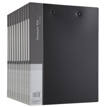 齐心 AB600A-W 轻便夹 A4 双强力夹 黑色