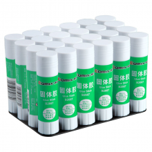 齐心 B2667-N 强力PVP固体胶 21g 24个/盒 (单位:支) 白
