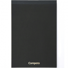 齐心 C8205 Compera 商务拍纸本 B5 80页 黑色