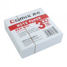 齐心 B2370 超白便签纸 91*87MM 白