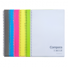 齐心 CPA5801 Compera 双螺旋PP面本A5 80页