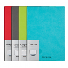 齐心 C8022 Compera 皮面笔记本 A5 154页