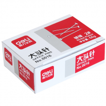 得力 0016 大头针 50克/盒 （单位：盒）