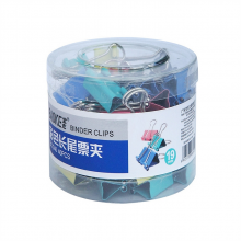 宝克 BC-1340 长尾夹 40个/筒(单位：筒) 颜色