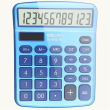 得力 1552 语音型计算器普通计算器 163ｘ164ｘ48mm (单位:台) 混色