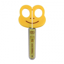 得力 6031 学生剪刀 122mm(4.8)  (单位:把) 混色